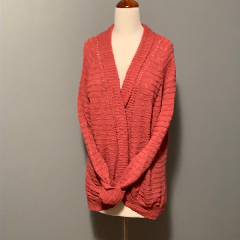 Roxy brand open weave sweater XL